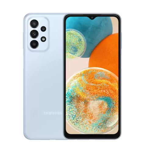 Buy samsung galaxy a23 5g light blue 128 gb 6 gb ram - fliptwirls
