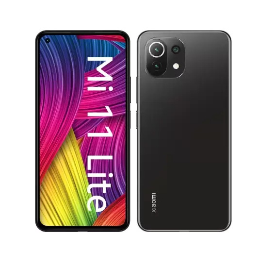 Buy mi 11 lite vinyl black 128 gb 6 gb ram - fliptwirls Online