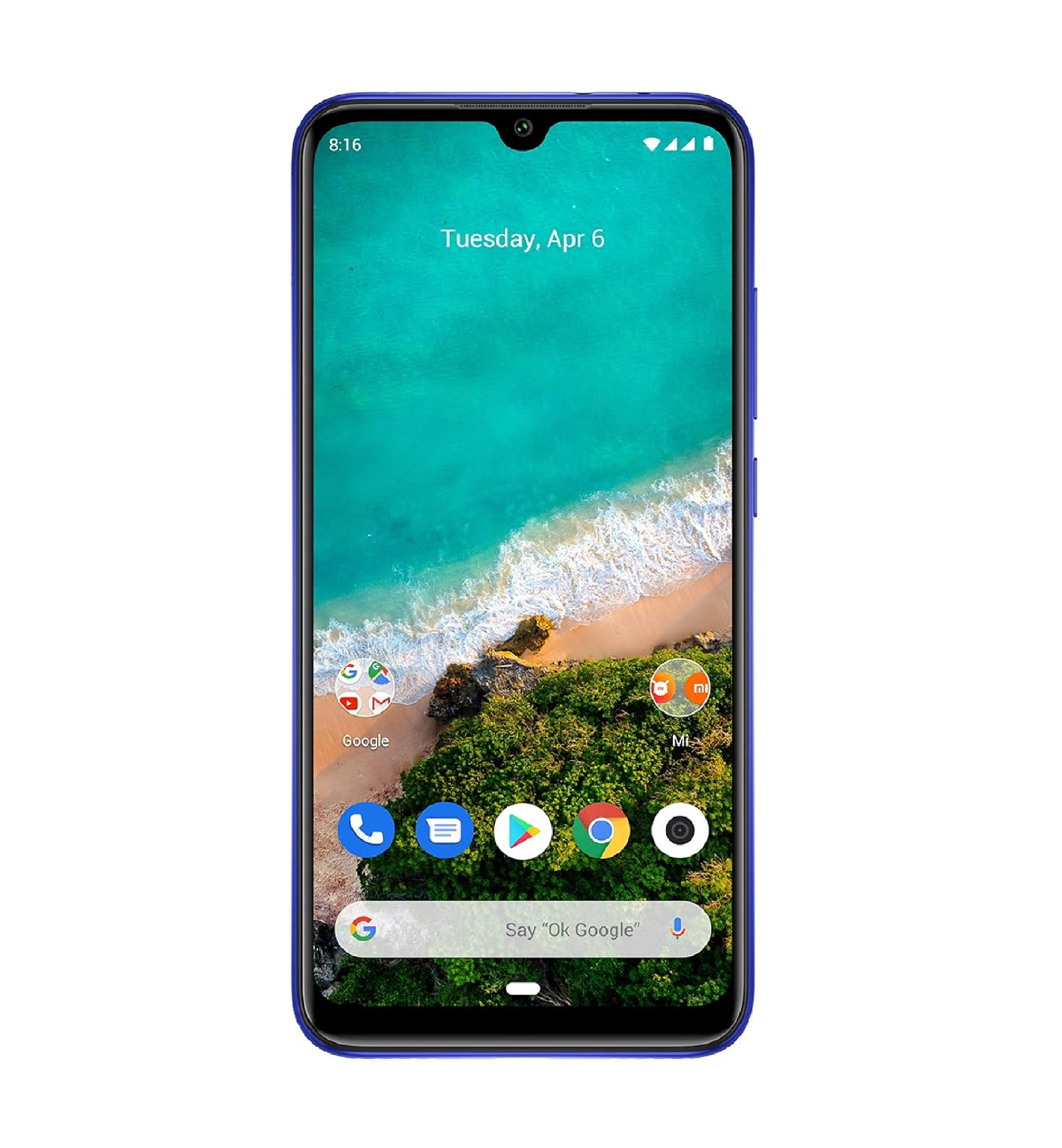 Buy xiaomi mi a3 not just blue 4gb ram 64gb storage - fliptwirls