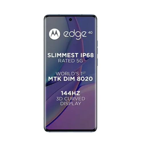 Buy motorola edge 40 lunar blue 256 gb 8 gb ram - fliptwirls