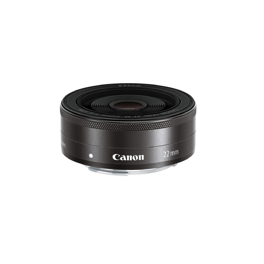 Buy canon ef m 22mm f2 stm compact system fixed lens black