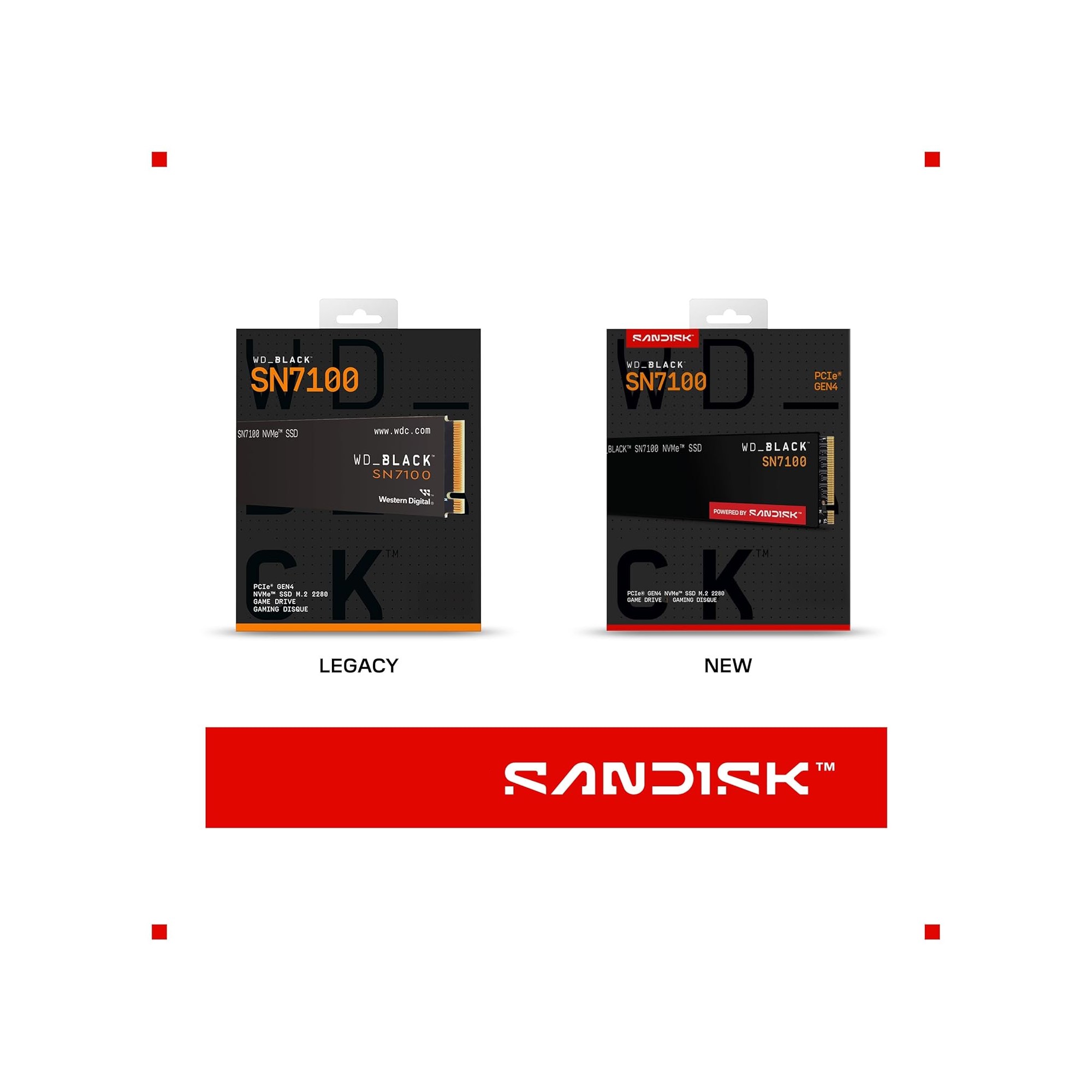 Buy sandisk wd_black western digital sn7100 nvme 1tb internal