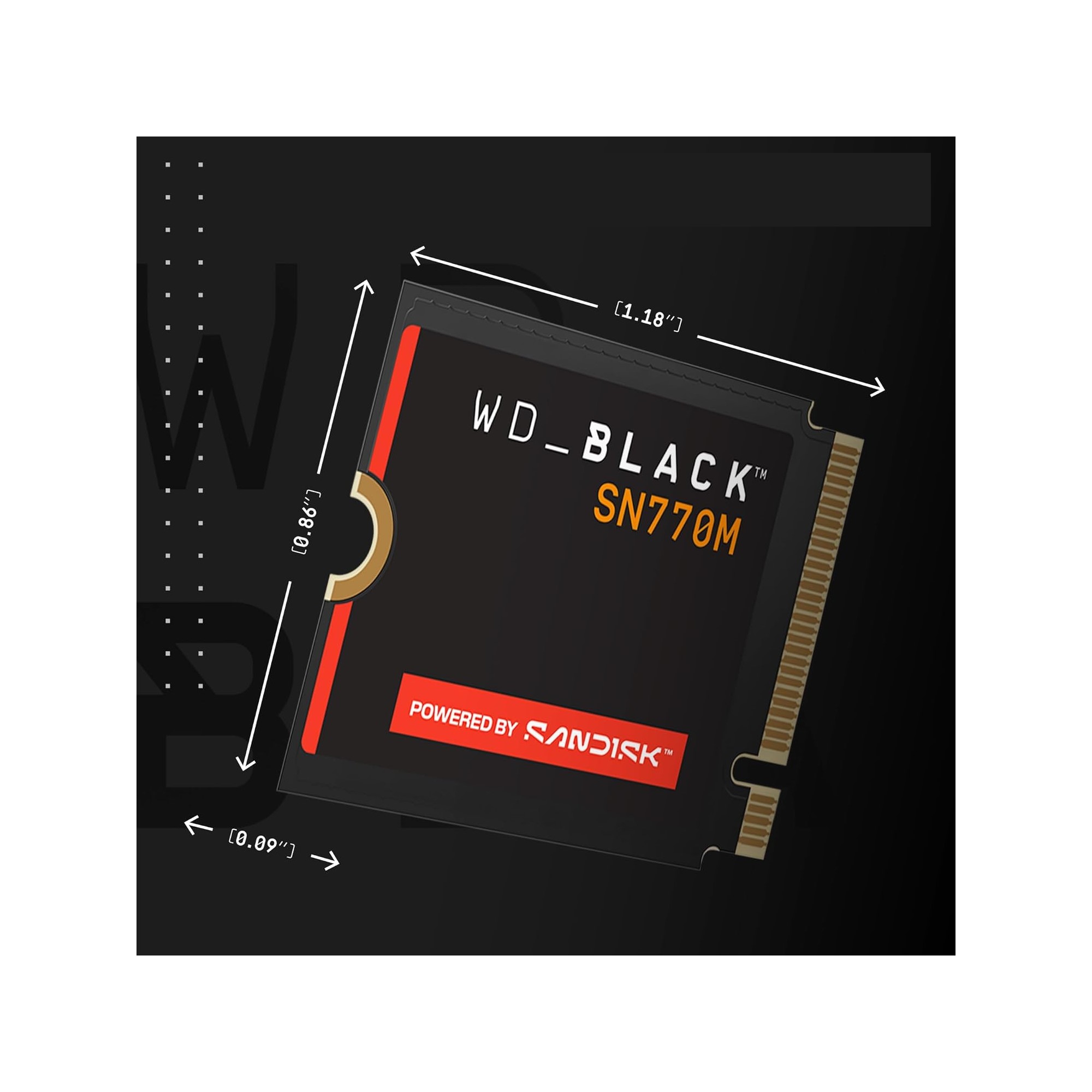 Buy sandisk wd_black 2tb sn770m m2 2230 nvme ssd - fliptwirls