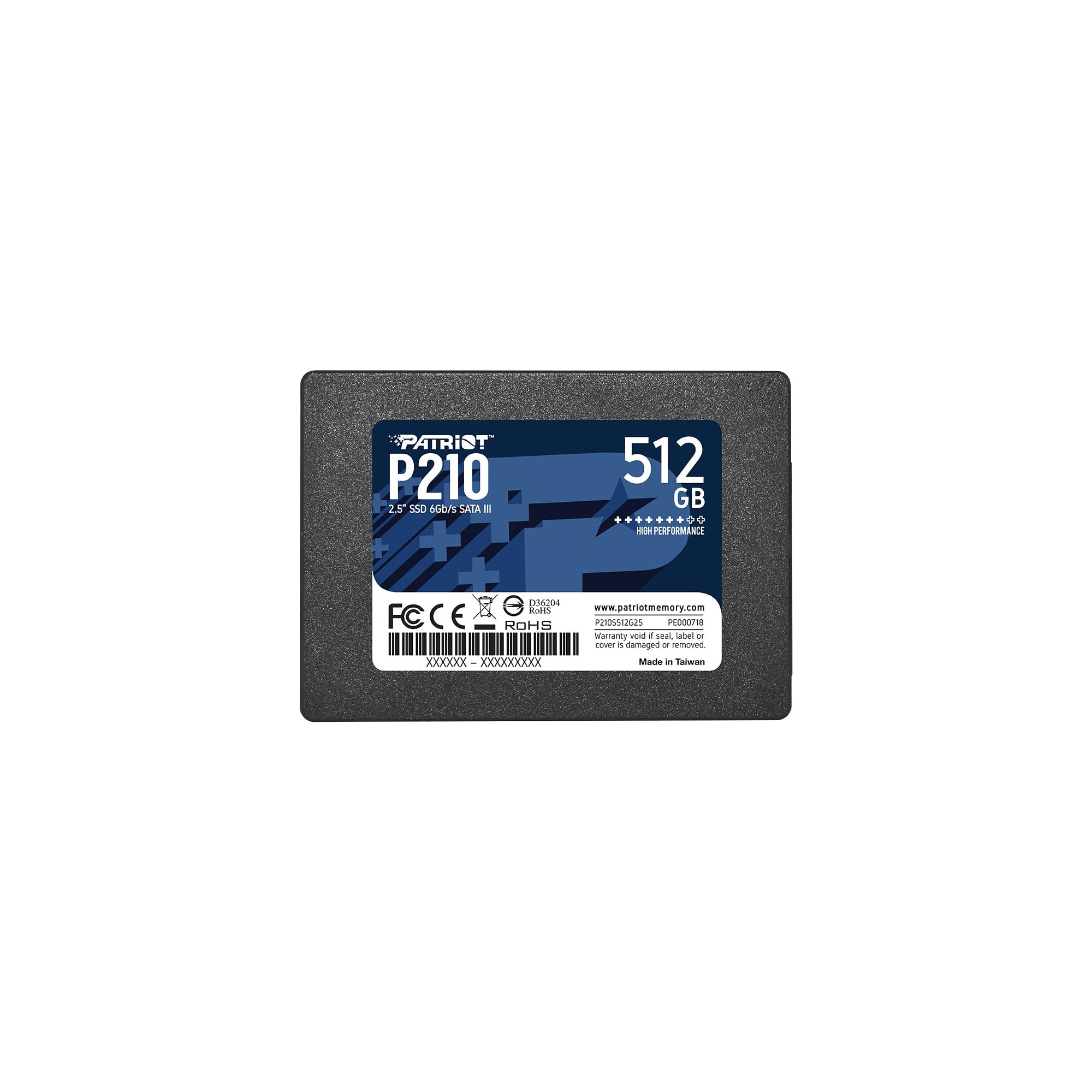 Buy patriot memory p210 512gb internal ssd sata 3 25 solid state