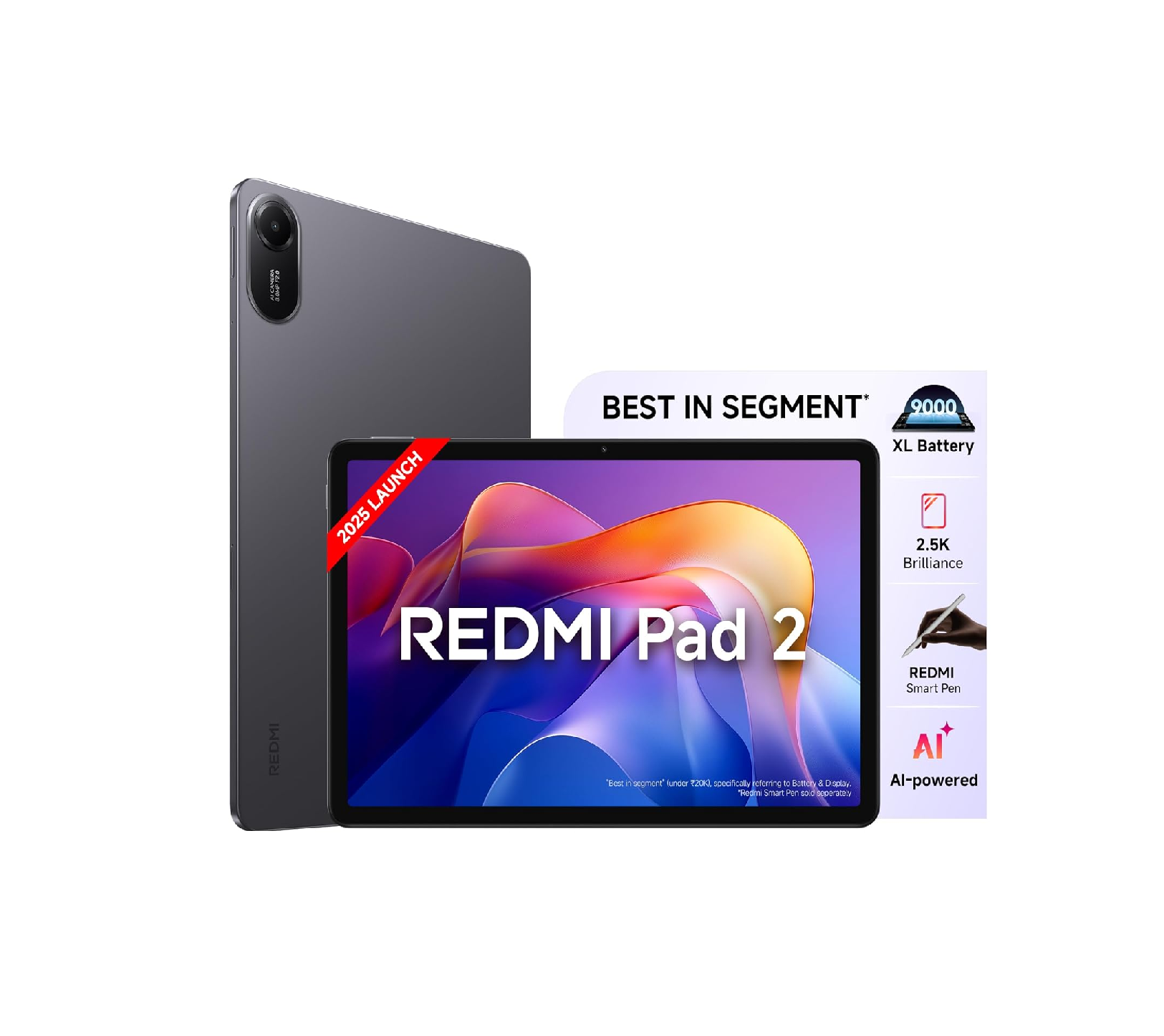 Buy redmi pad 2 wifi active pen support 2794cm11 model 25k sharp