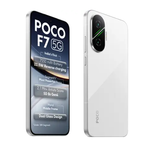 Buy poco f7 5g frost white 512 gb 12 gb ram - fliptwirls Online