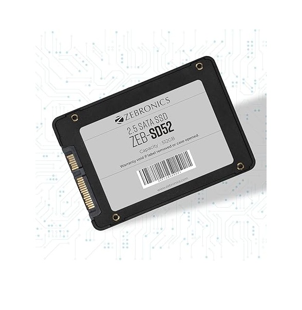 Buy zebronics zeb sd52 ssd 512gb sata ii and sata iii interface