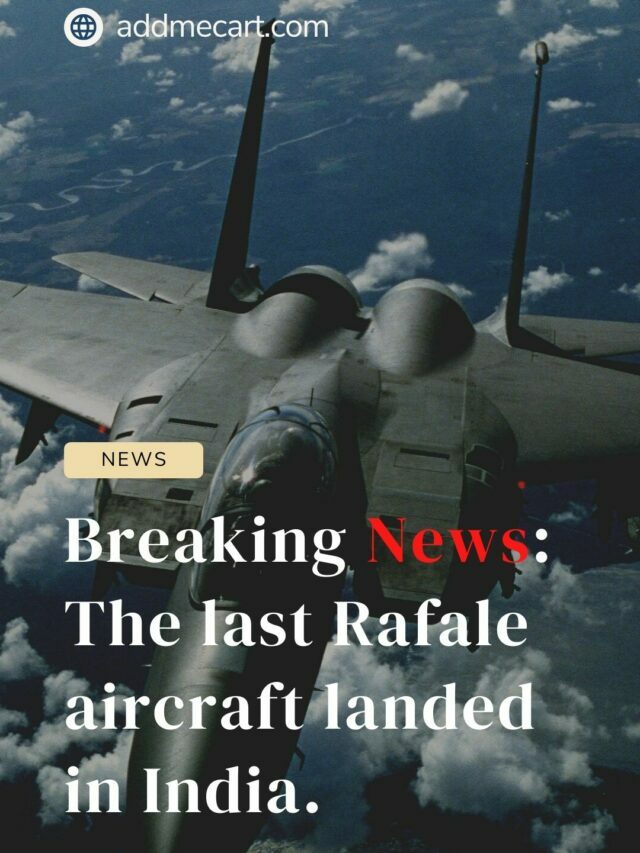The Last Rafale Landed in India