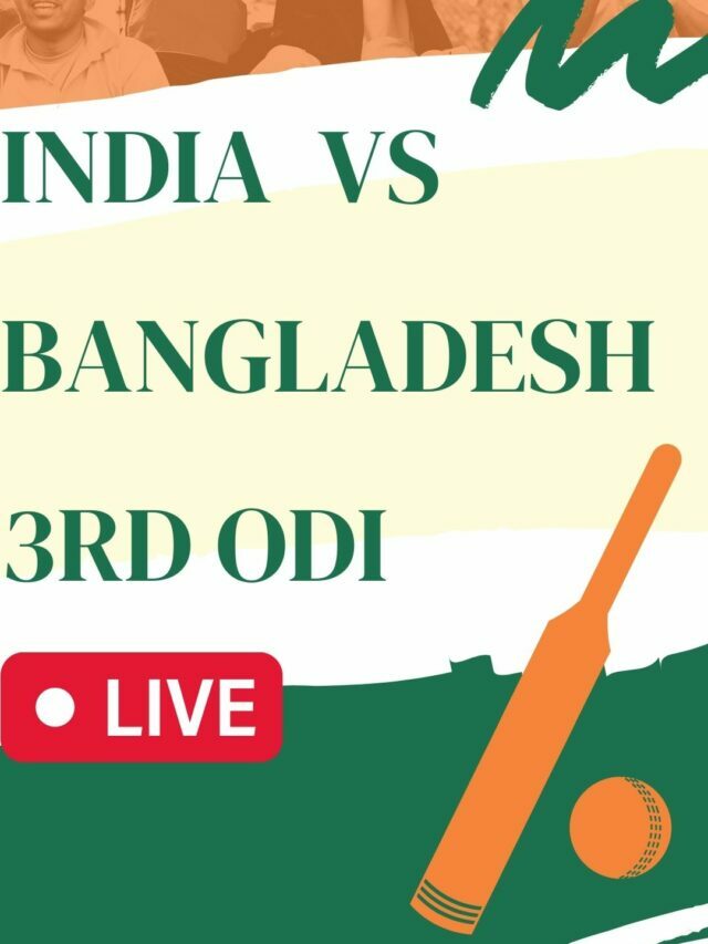 India vs Bangladesh ODI