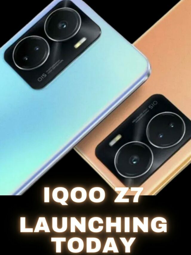 iQOO Z7 Llaunching today in India