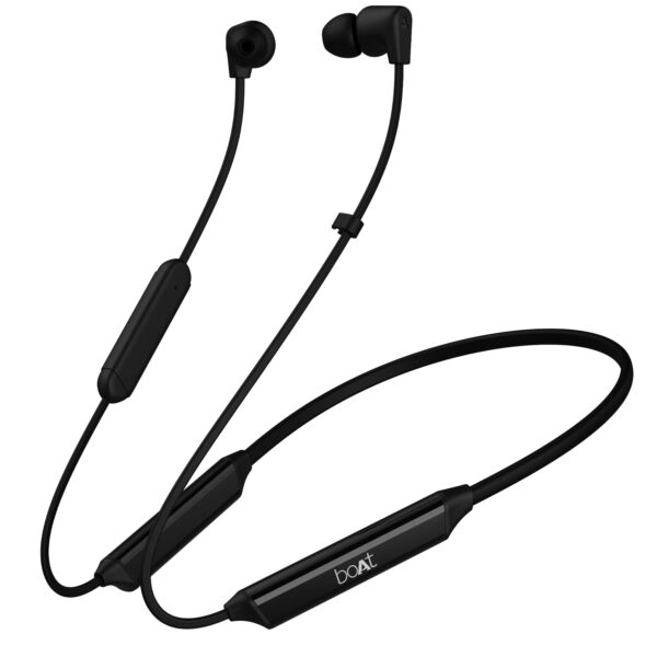 boAt Newly Launched Rockerz Trinity in Ear Earphones with 150H Playtime (Cosmic Black)