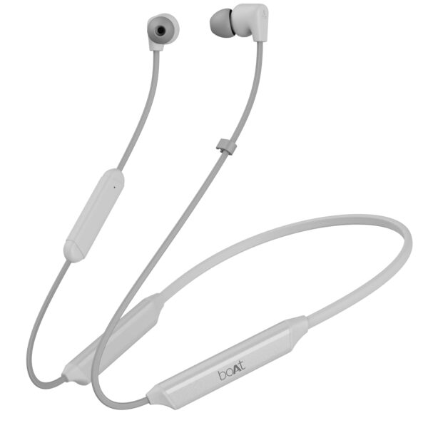 boAt Newly Launched Rockerz Trinity in Ear Earphones with 150H Playtime (Kutch White)