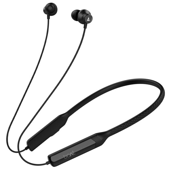 boAt Newly Launched Rockerz Apex Bluetooth Wireless in Ear Earphones (Stellar Black)