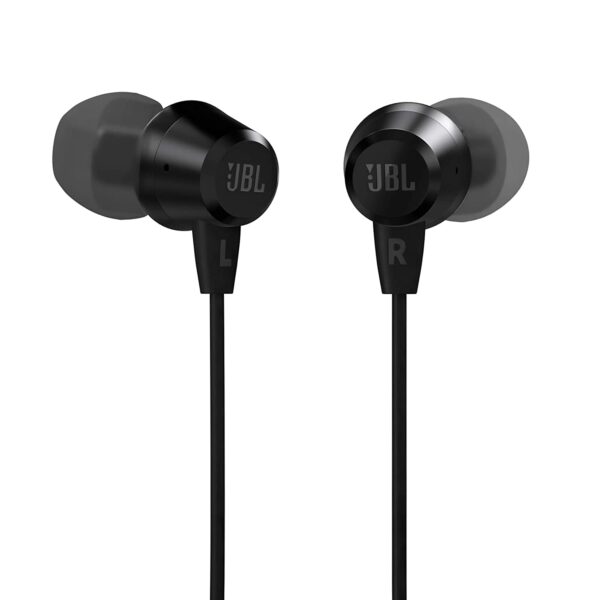 JBL C50HI in-Ear Earphone with Mic (Black)