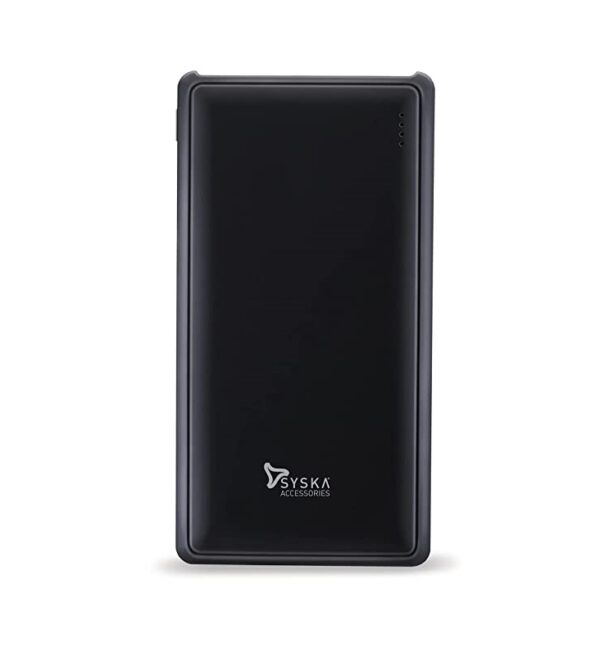 Syska Power PRO 200 20000mAH Lithium Polymer Power Bank (Black)