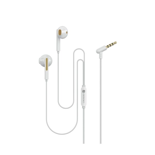 Portronics Conch 110 in Ear Wired Earphones (Yellow)