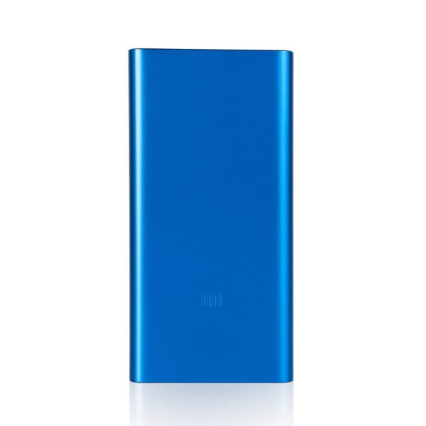 MI 10000mAh 3i Lithium Polymer Power Bank Dual Input(Micro-USB and Type C) (Metallic Blue)