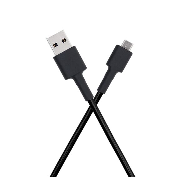 MI Micro USB 100cm Braided Cable Black Micro USB/Type B