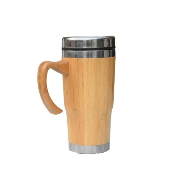 BAMBOO COFFEE MUG Stainless Steel Coffee Mug