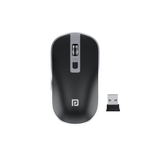 Portronics Toad 14 Wireless Optical Mouse (Black)