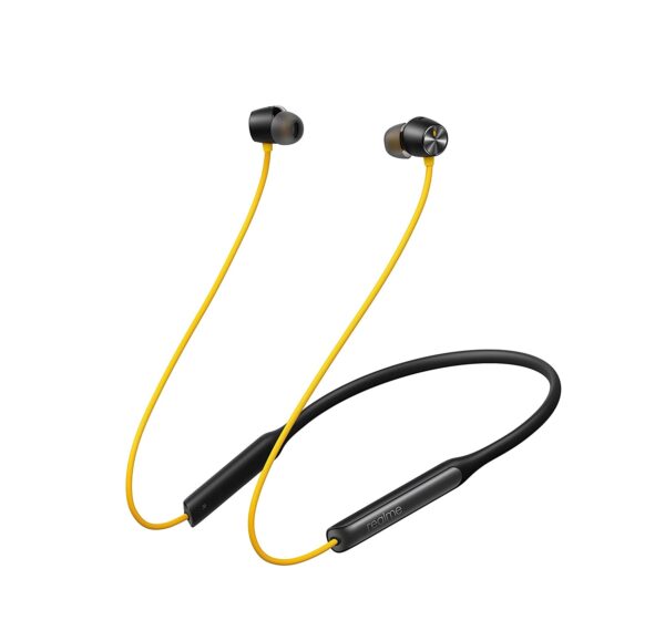 realme Buds Wireless Pro Bluetooth in Ear Earphones with Mic, Fast Charging & Up to 22Hrs Playtime (Yellow)