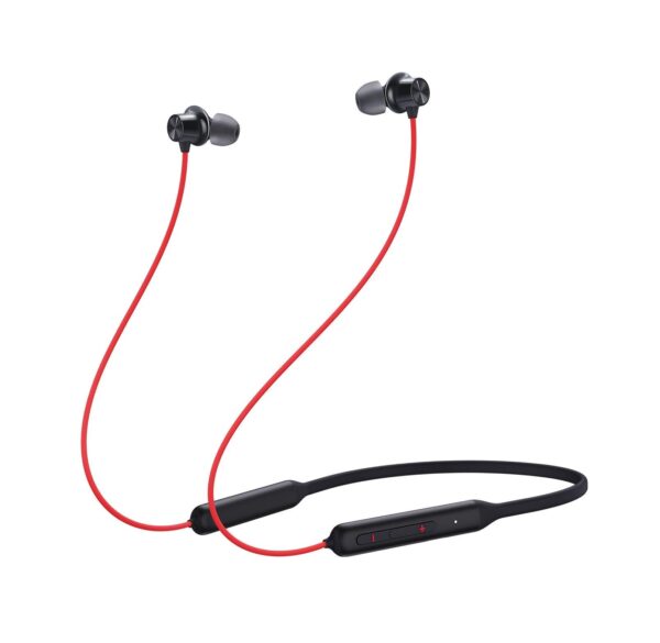Oneplus Bullets Wireless Z Bass Edition Bluetooth in Ear Earphones with mic (Reverb Red)