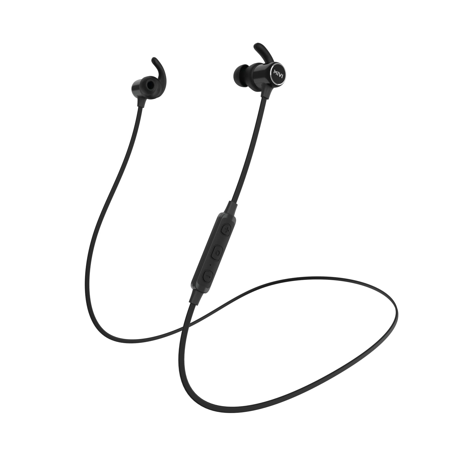 Mivi ThunderBeats 2 Upgraded Audio Bluetooth Wireless in Ear Earphones Black Fliptwirls