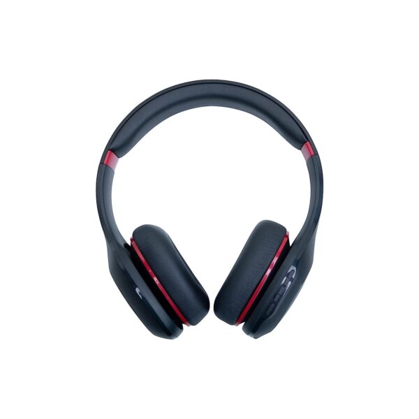 MI Super Bass Bluetooth Wireless On Ear Headphones with Mic (Black and Red)