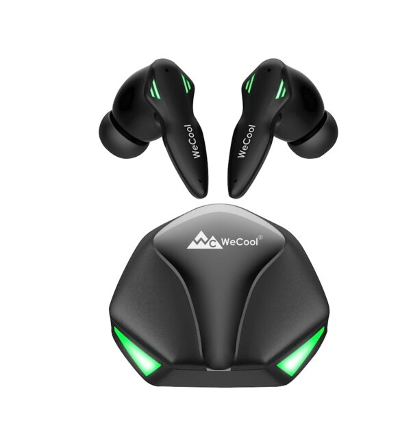 Wecool Moonwalk M4 ENC Gaming in Ear Earbuds, 48 Hours Playtime, Dedicated Gaming Mode, Deep Bass