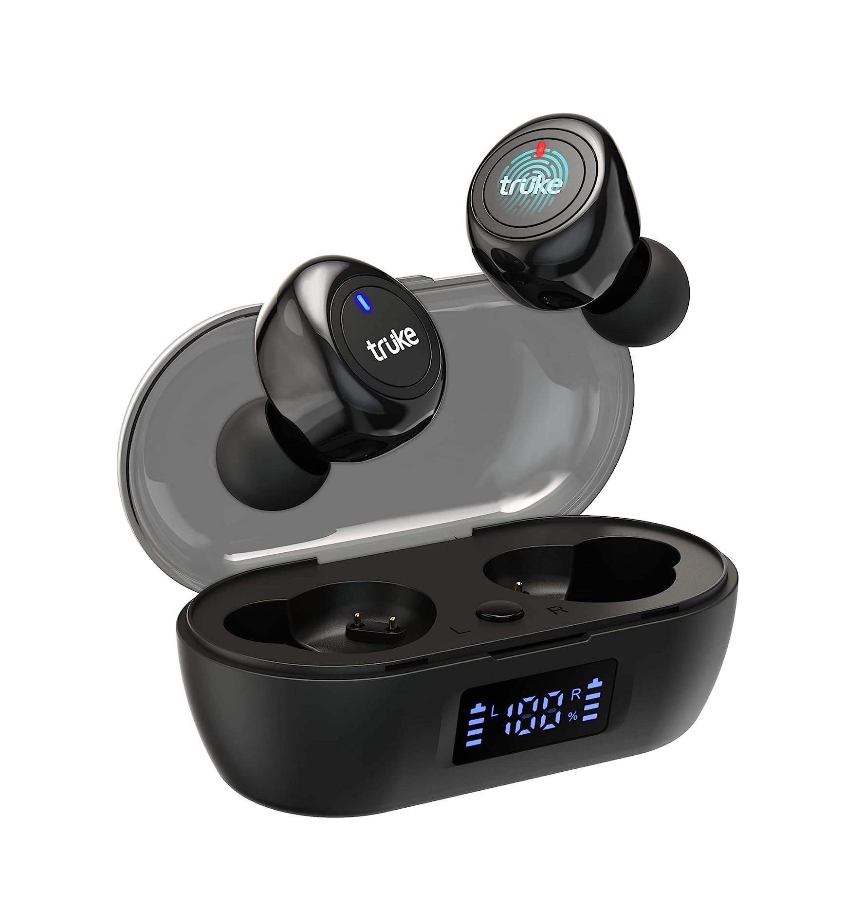 truke Fit 1 Bluetooth Truly Wireless In Ear Earbuds with Mic