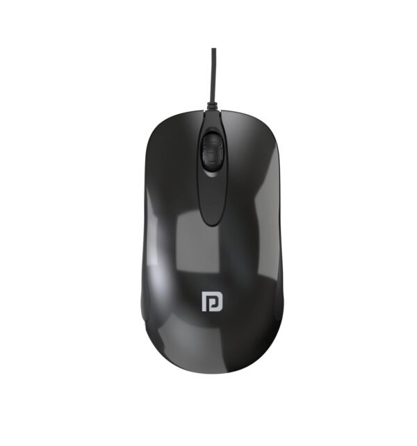 Portronics Toad 26 Wired Optical Mouse, 1.35M Cable Length(Black)