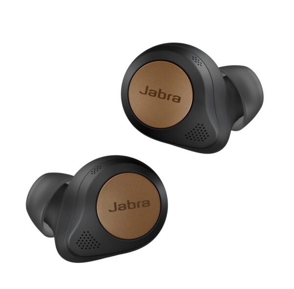 Jabra Elite 85t Bluetooth Truly Wireless in Ear Earbuds with mic (Copper, Black)