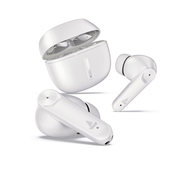 boAt Newly Launched Airdopes Max TWS Earbuds with 100 HRS Playtime (Ivory White)