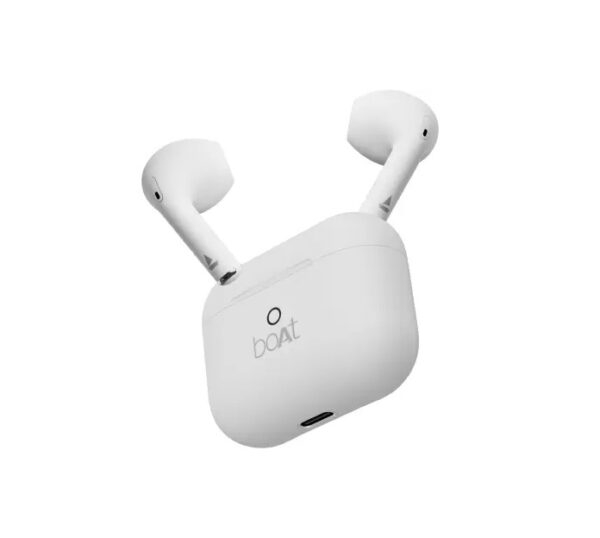boAt Airdopes Alpha with 35 HRS Playback (Swedish White, In the Ear)