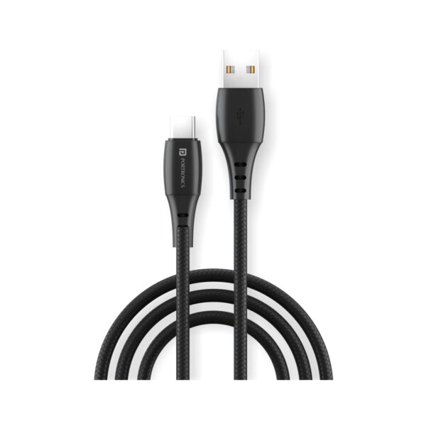 Portronics Konnect A Type-C Cable with 3A Rapid Charging