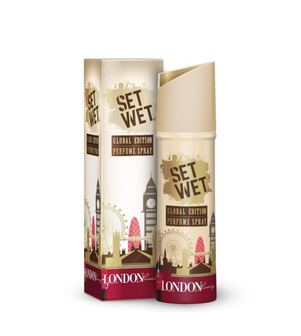 Set Wet Global Edition London Luxury, 120 ml