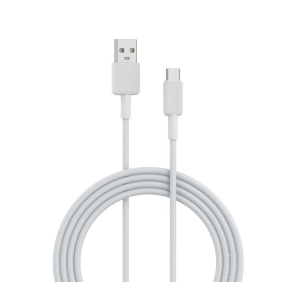 Portronics Konnect Link 5C 5A Type C Fast Charging Cable (White)