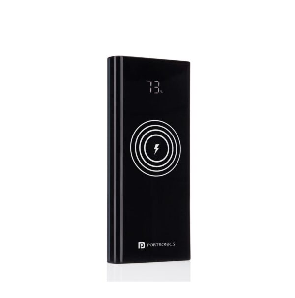Portronics Power 10 10000 mAh 15W Li-Polymer Premium Edition Wireless Power Bank