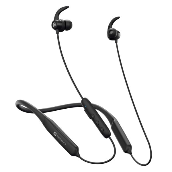 Portronics Harmonics Y1 Bluetooth Neckband (Black)