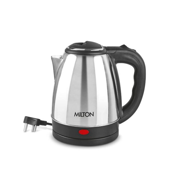 Milton Go Electro 2.0 Stainless Steel Electric Kettle, 1 Piece, 2 Litres, Silver