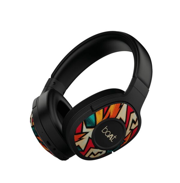 boAt Rockerz 550 Bluetooth Wireless Over Ear Headphones (Black Symphony)
