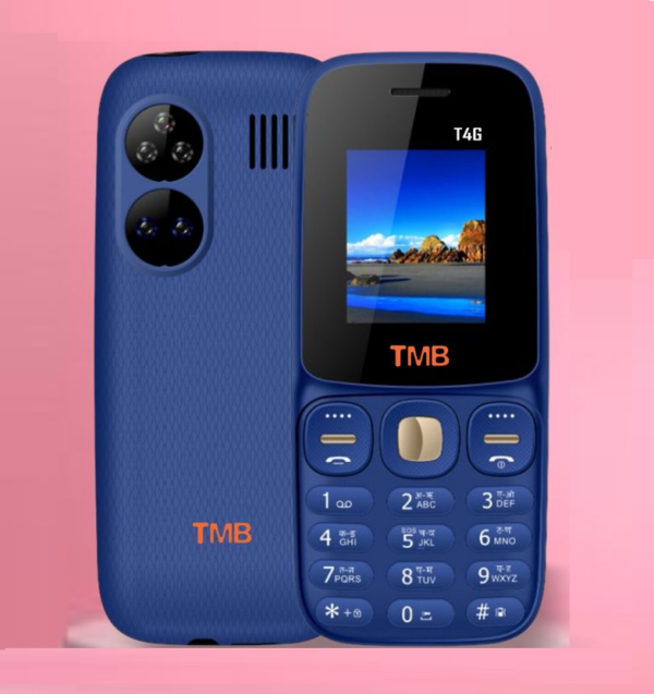 Tmb T4G 1.8 Inch 2400 mAh Feature Phone, Blue