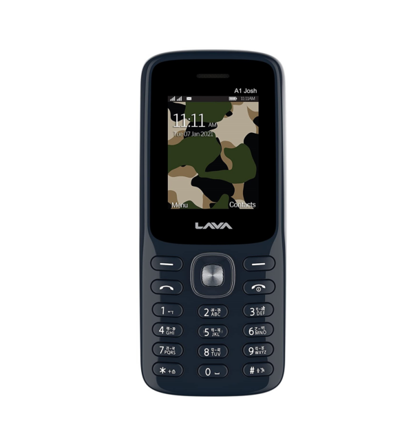Lava A1 Josh 21(Blue Silver) -Dual Sim