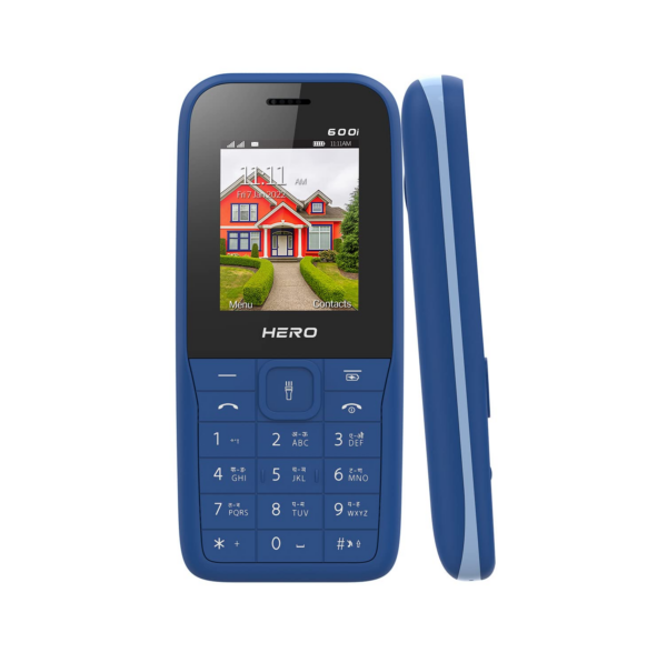Lava Hero 600i (Sapphire Blue) with Sleek and Stylish Design