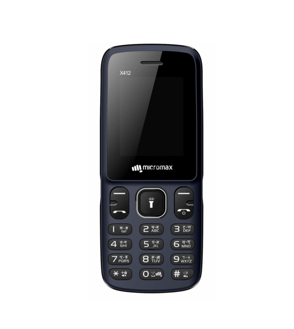 Micromax X412 (Blue, Auto Call Recording, 800mAh)