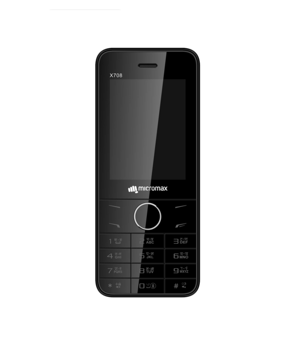 Micromax X708 Black+Grey
