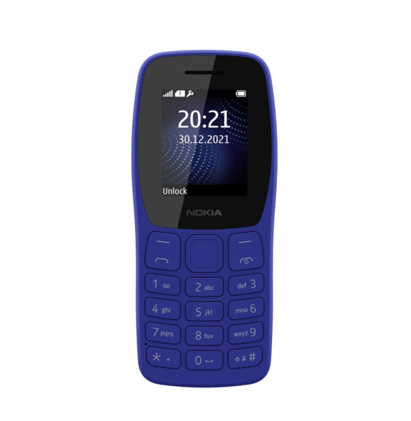 Nokia 105 Single SIM, Keypad Mobile Phone with Wireless FM Radio