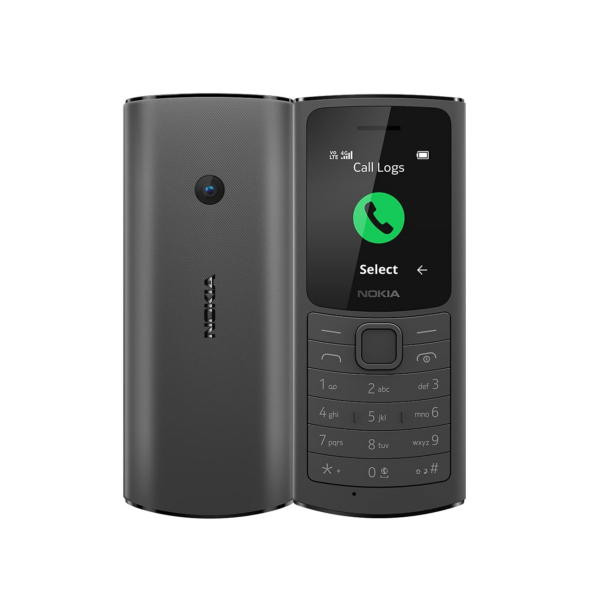 Nokia 110 4G with Volte HD Calls, Up to 32GB External Memory, FM Radio