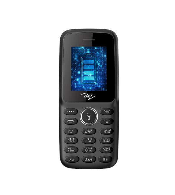 Itel it2163s (4.5cm, 1200mAh, BT Caller ) Black
