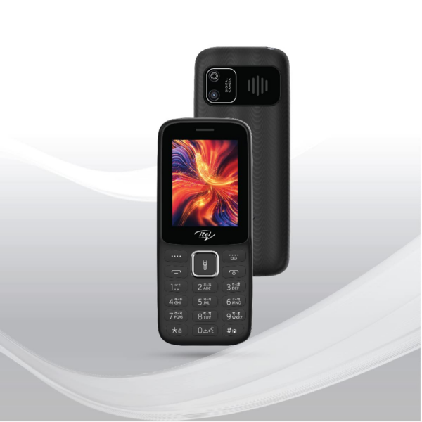 Itel it5029 (2.4 inch Display, 1200mAh, Premium ID, Black)